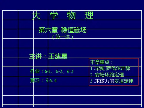 大学物理第二章电磁学PPT课件