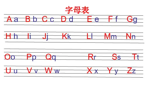 六年级《拼音复习》课件ppt课件