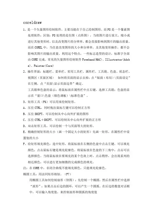CorelDRAW9学习最全面的教程