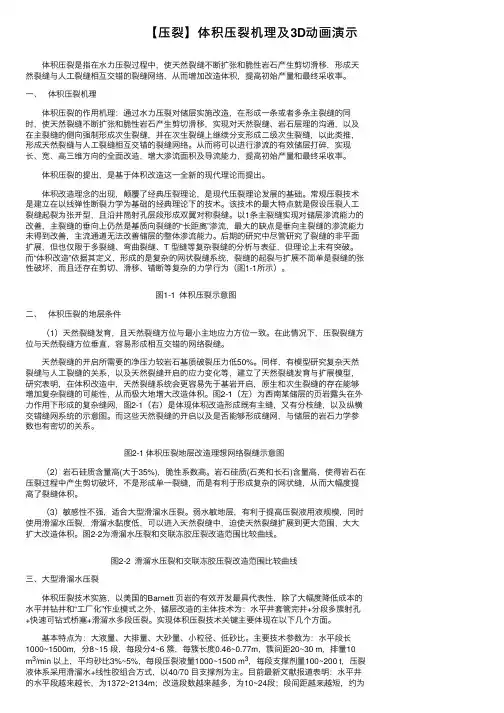 【压裂】体积压裂机理及3D动画演示