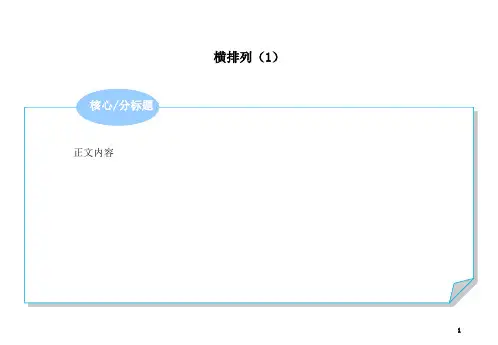 300张PPT模板!做PPT的版式都有了!
