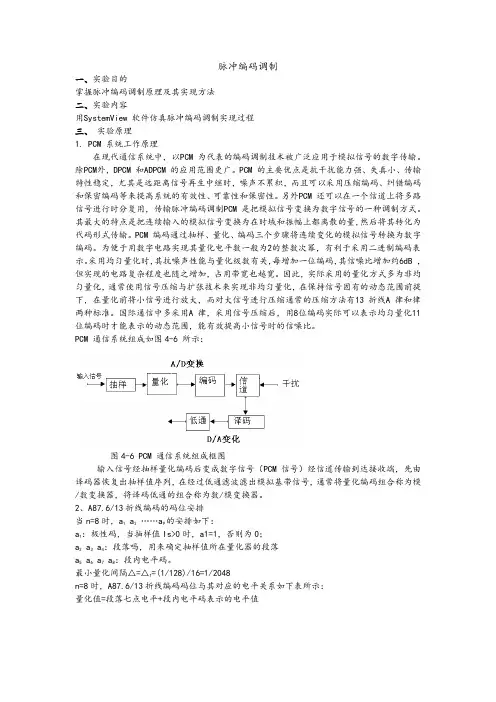 脉冲编码调制