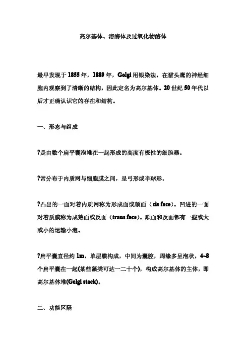 高尔基体