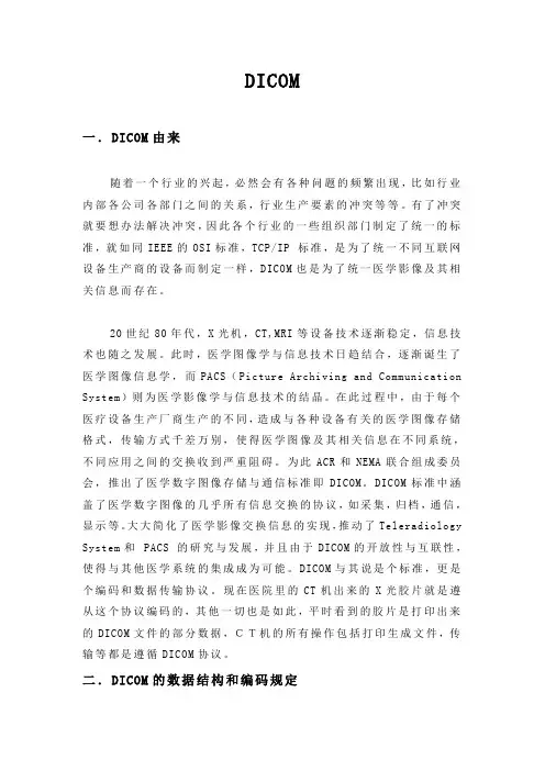 DICOM报告