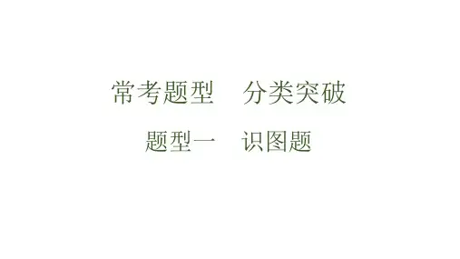 中考生物二轮专题复习训练：题型1 识图题 课件(共68张PPT)(含答案)