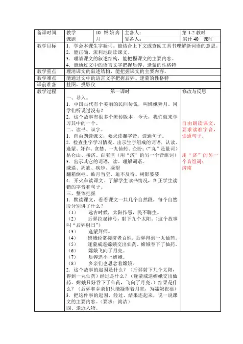 10、嫦娥奔月