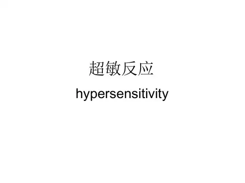 超敏反应