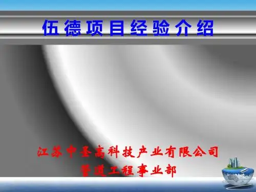 UHDE伍德项目经验分享