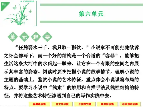 人教版选修《外国小说欣赏》第11课《牲畜林》课件3