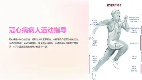 冠心病病人运动指导