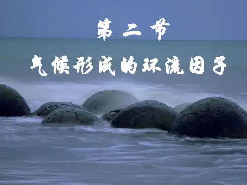 6-气候环流和形成因子资料