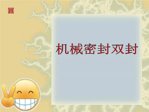 机械密封双封