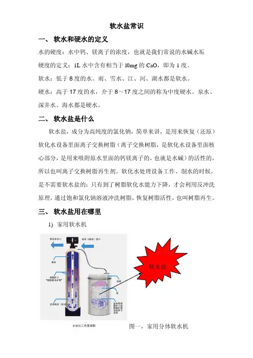 软水盐常识