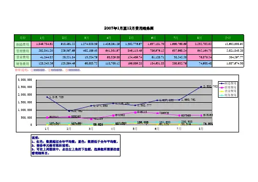 财务报表分析模板