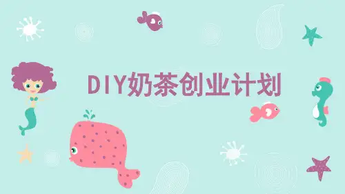 奶茶创业PPT