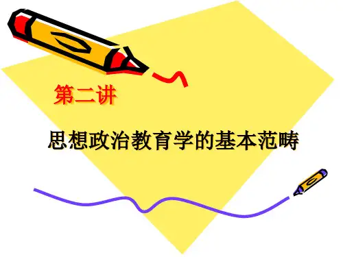 思想政治教育学原理第二讲精品PPT课件