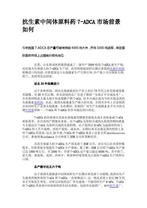 抗生素中间体原料药7