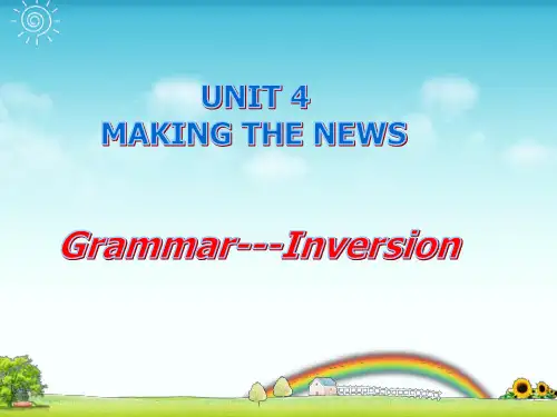 人教高中英语必修5Unit4Using Language课件