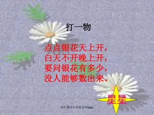 29《数星星的孩子》课件PPT-PPT文档资料