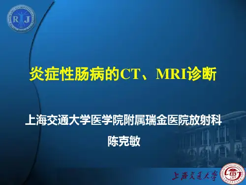 炎症性肠病影像学表现PPT课件
