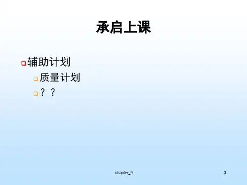 软件过程管理 (10)