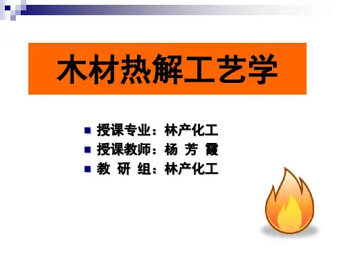 木材热解