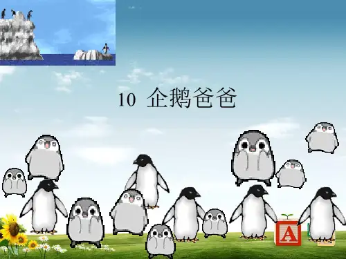 【最新】西师大版小学六年级语文下册 企鹅爸爸精品ppt课件