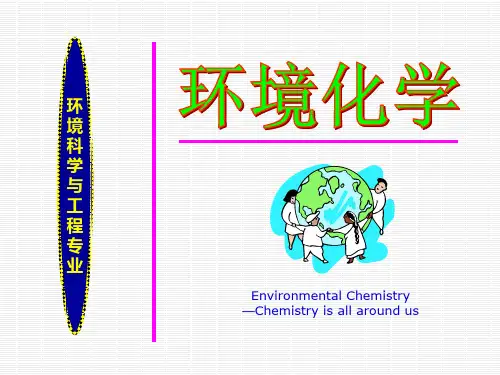 环境化学-5-水环境中的氧化-还原作用2