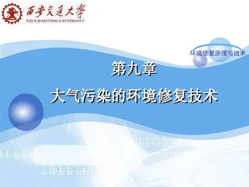 大气污染的环境修复技术
