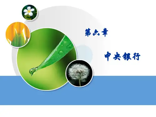 第六章 中央银行