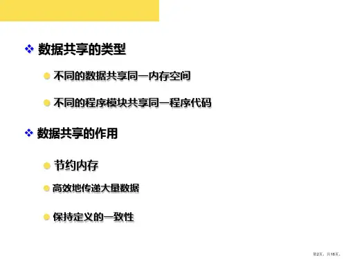 数据共享课件
