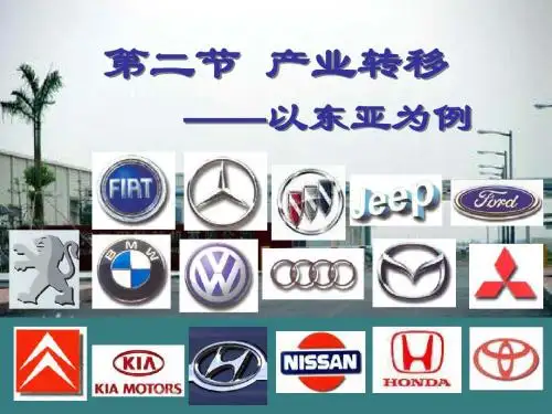 高二地理 产业转移1