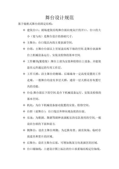 剧院设计规范
