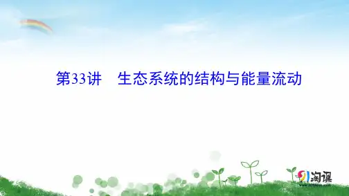 课件6：生态系统的结构与能量流动