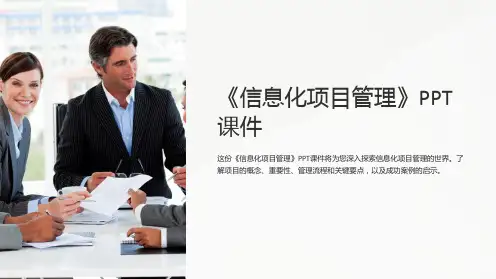 《信息化项目管理》课件