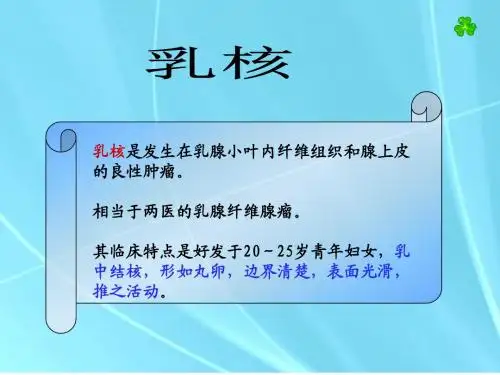 乳核ppt课件