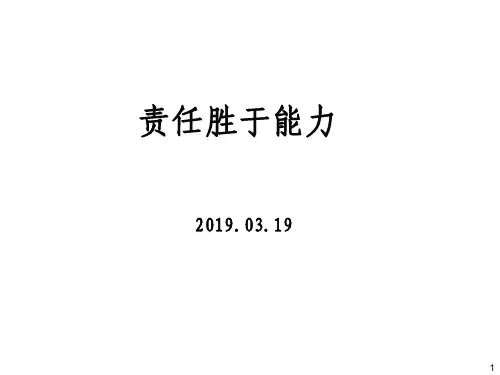企业责任胜于能力(PPT 32页)