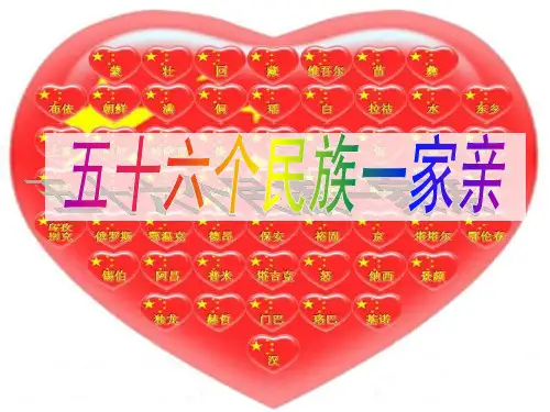 新版人教部编版五年级道德与法治上册第7课《中华民族一家亲》第二课时精品PPT课件