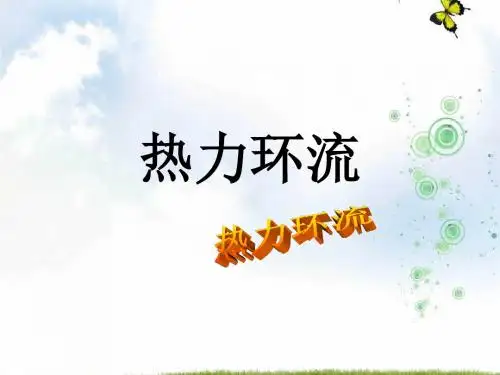 湘教版高中地理必修一课件：2.3热力环流 (共22张PPT)