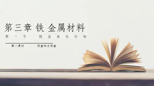 铁盐和亚铁盐课件