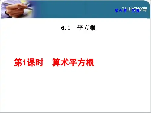 (人教版)平方根 优秀课件1