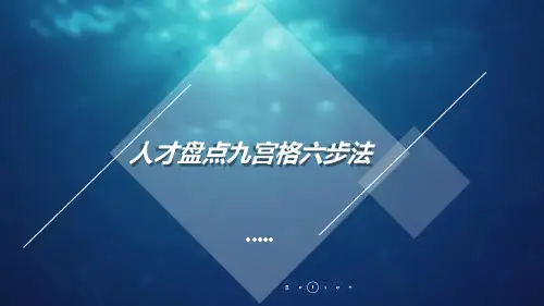 科学人才盘点九宫格六步法