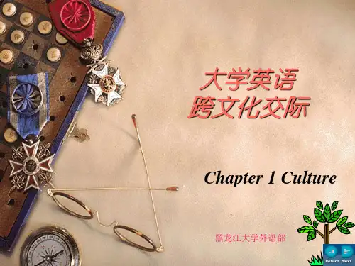 chapter1-1   Culture 大学英语跨文化交际 教学课件