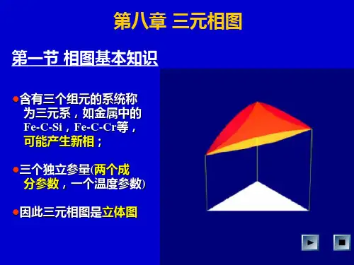 材料科学基础三元相图PPT课件