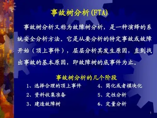 1“事故树”分析法