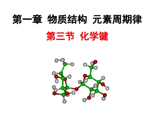 化学键(第一课时)