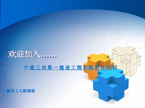 中建三局一公司精品文档22页