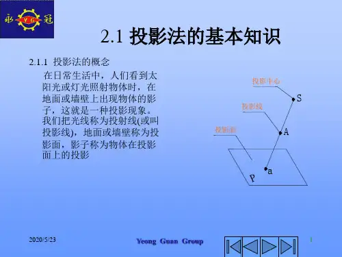 第二章 正投影的基本原理