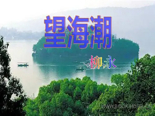望海潮(柳永)公开课一等奖课件