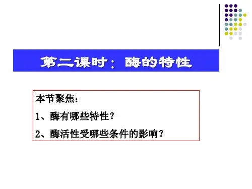 酶的特性优质课ppt课件.ppt
